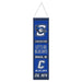 Creighton Blue Jays Wool Banner 8X32 in.
