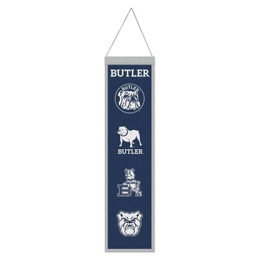 Butler Bulldogs Wool Banner 8X32 in.