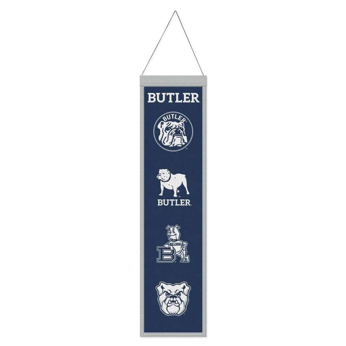 Butler Bulldogs Wool Banner 8X32 in.