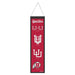 Utah Utes Wool Banner 8X32 in.