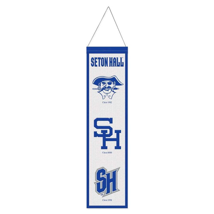 Seton Hall Pirates Wool Banner 8X32 in.