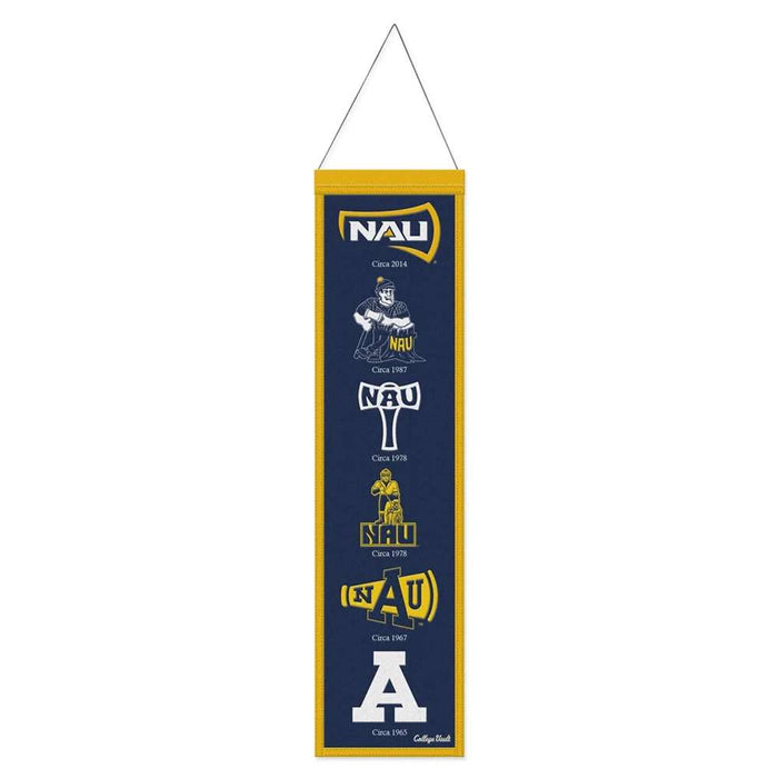 Northern Arizona Lumberjacks Wool Banner 8X32 in.