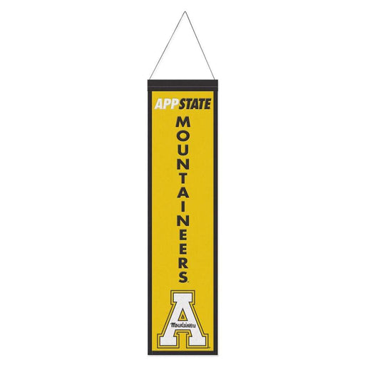 Appalachian State Mountaineers Wool Banner 8X32 in.