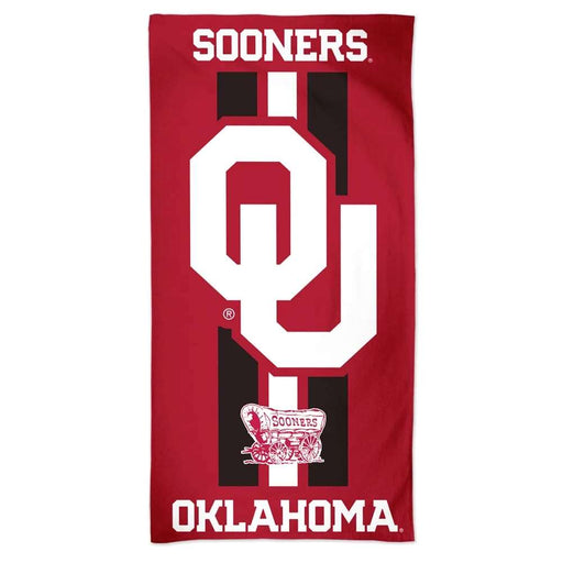 Oklahoma Sooners Beach Towel 30X60 in.