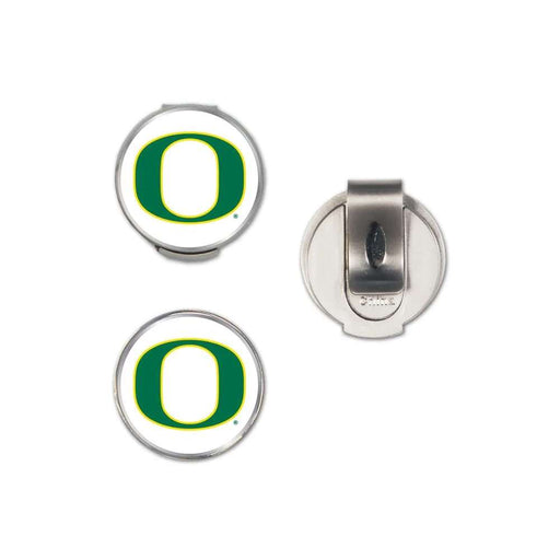 Oregon Ducks Golf Hat Clip with 2 Markers