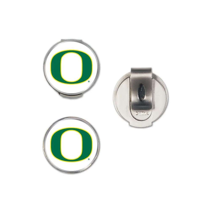Oregon Ducks Golf Hat Clip with 2 Markers
