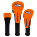 Denver Broncos Golf Club Headcovers - Set of Three