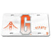 San Francisco Giants City Connect Acrylic License Plate
