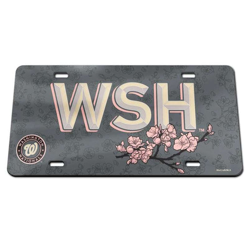 Washington Nationals City Connect Acrylic License Plate