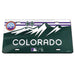 Colorado Rockies City Connect Acrylic License Plate