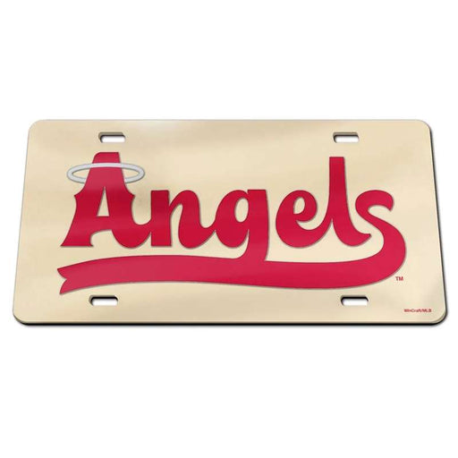 Los Angeles Angels City Connect Acrylic License Plate