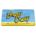 Milwaukee Brewers City Connect Acrylic License Plate