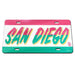 San Diego Padres City Connect Acrylic License Plate