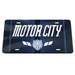 Detroit Tigers City Connect Acrylic License Plate