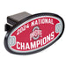 Ohio State Buckeyes 2024 CFL Football National Champions Oval 2in. Hitch Cover