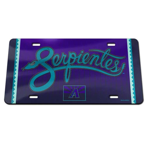 Arizona Diamondbacks City Connect Acrylic License Plate