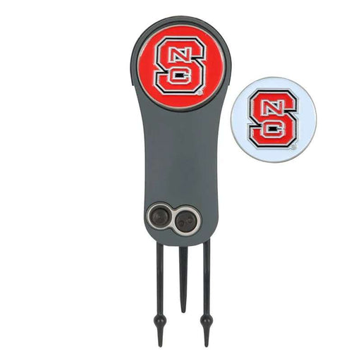 North Carolina State Wolfpack SwitchBlade Golf Ball Divot Repair Tool & Marker