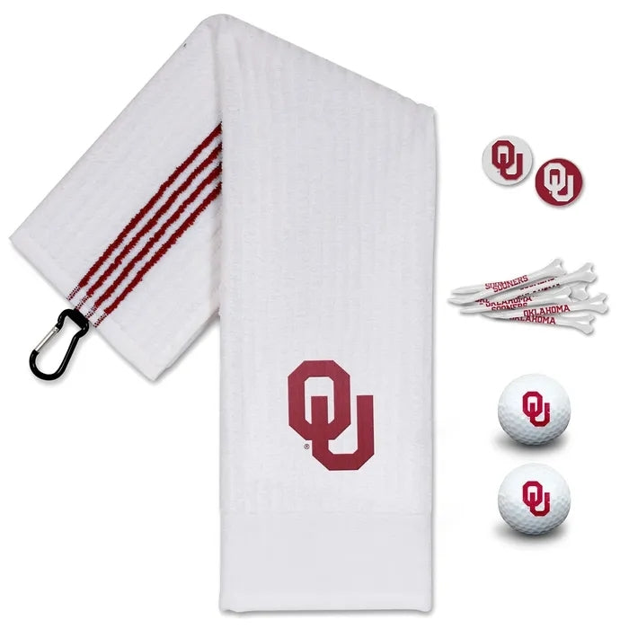 Oklahoma Sooners U Golf Gift Set