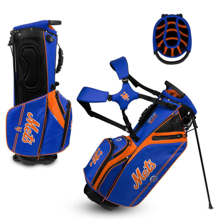 New York Mets Caddie Carry Hybrid Stand Golf Bag