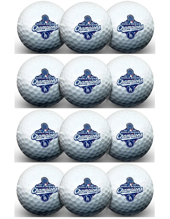 Los Angeles Dodgers 2025 World Series Champions Golf Balls (1 Dozen)