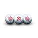 Indiana Hoosiers 2025 BCS Football National Champions Golf Balls - 3 in Clamshell