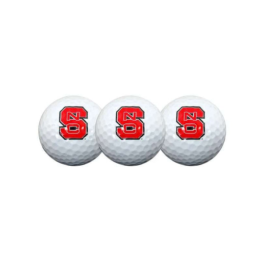 North Carolina State Wolfpack Golf Balls - 3 Pack in Clamshell