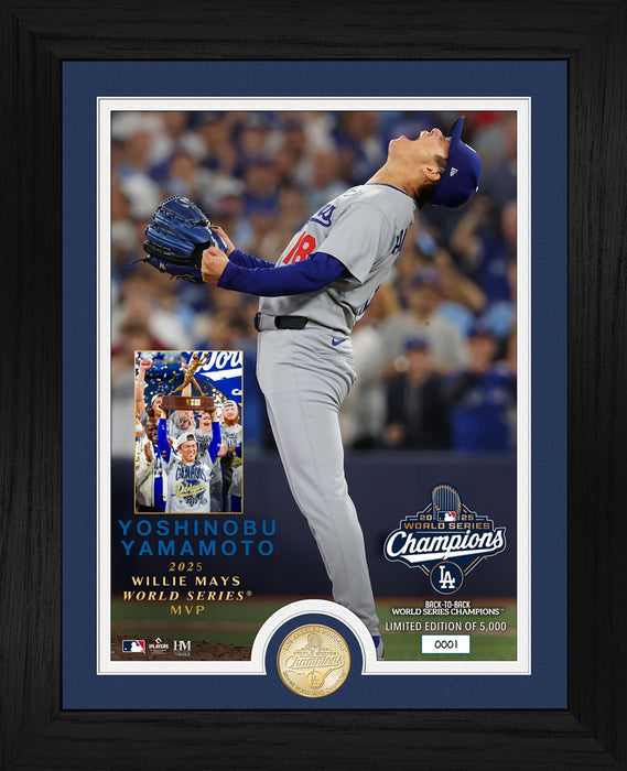 Los Angeles Dodgers 2025 World Series MVP Bronze Coin Photo Mint