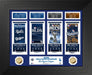 Los Angeles Dodgers 2025 Deluxe Road to the World Series Gold Coin Photo Mint