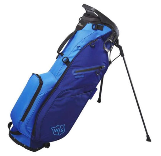 Wilson WS Exo Lite Stand Golf Bag Dark Blue/Light Blue
