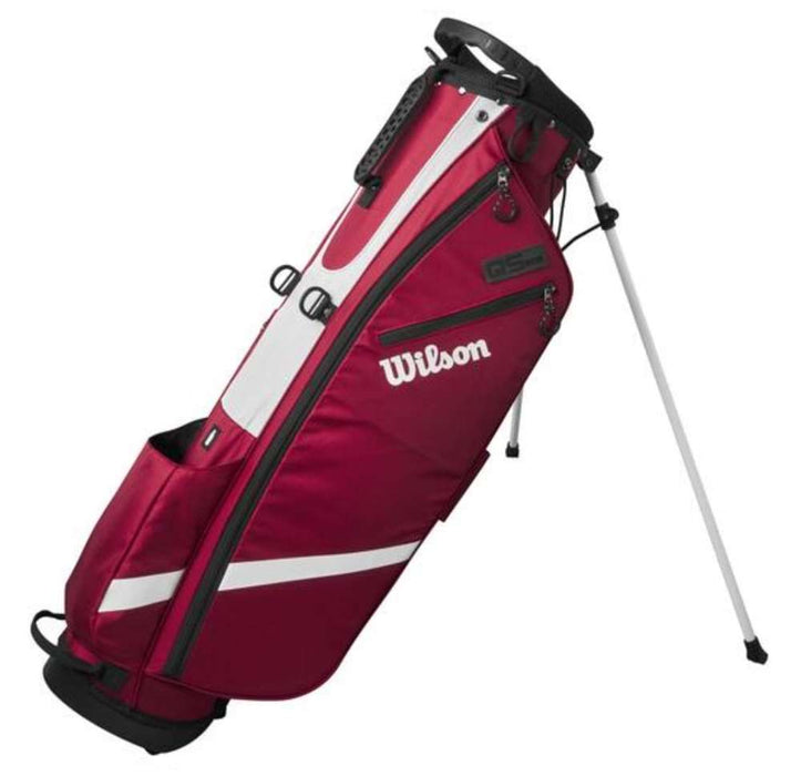 Wilson QS Stand Golf Bag Red/White/Black