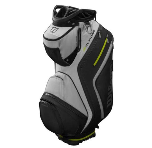 Wilson Alpine Cart Golf Bag Light Grey/Black
