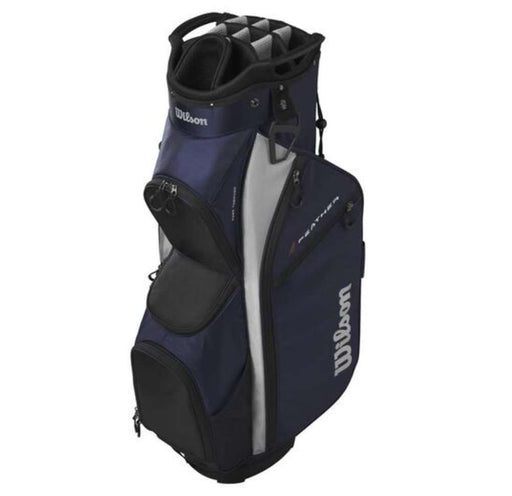Wilson Feather Cart Golf Bag Navy/Silver