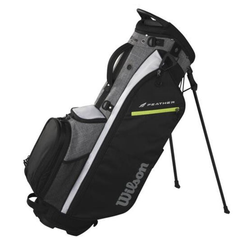 Wilson Feather Stand Golf Bag Black/Grey/White