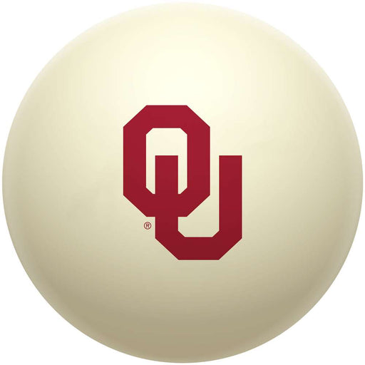 Oklahoma Sooners Cue Ball