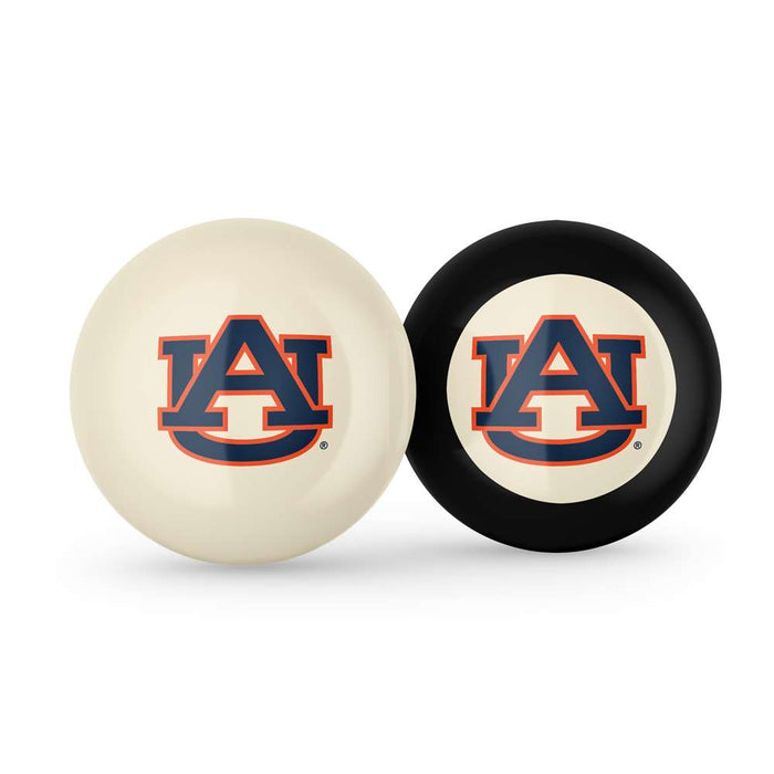 Auburn Tigers Cue Ball & 8  Ball Combo
