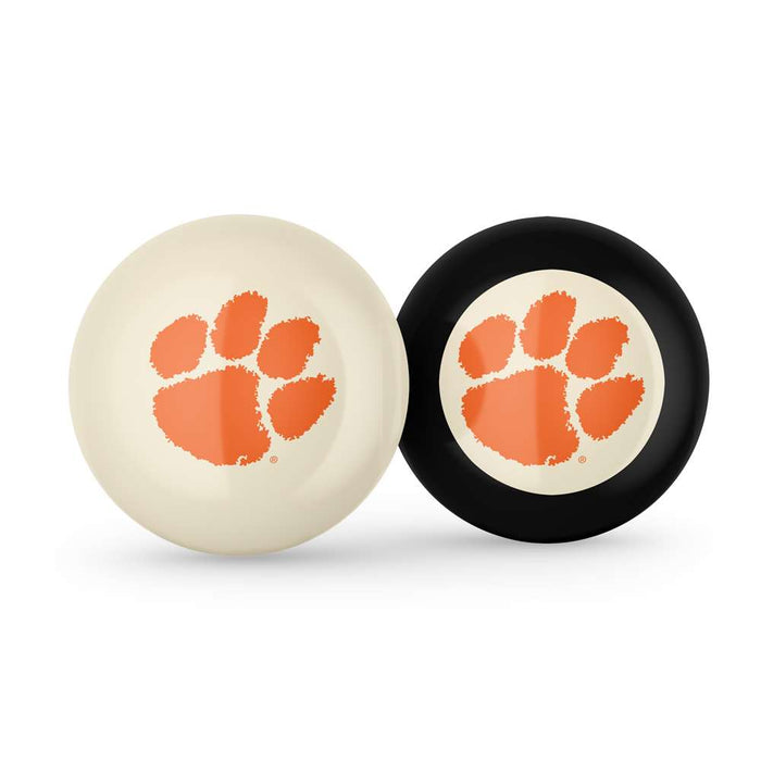 Clemson Tigers Cue Ball & 8  Ball Combo