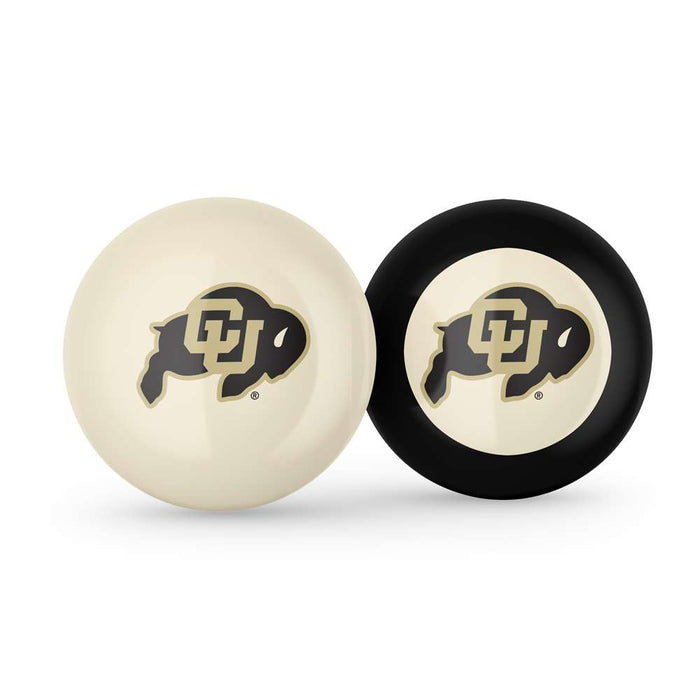 Colorado Buffaloes Cue Ball & 8  Ball Combo