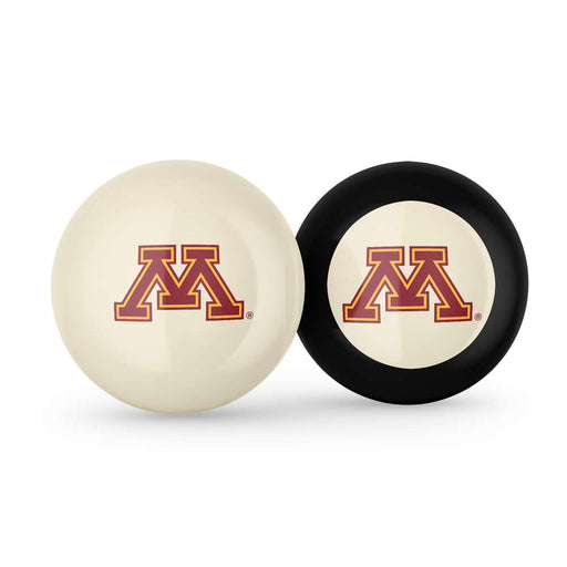 Minnesota Golden Gophers Cue Ball & 8  Ball Combo