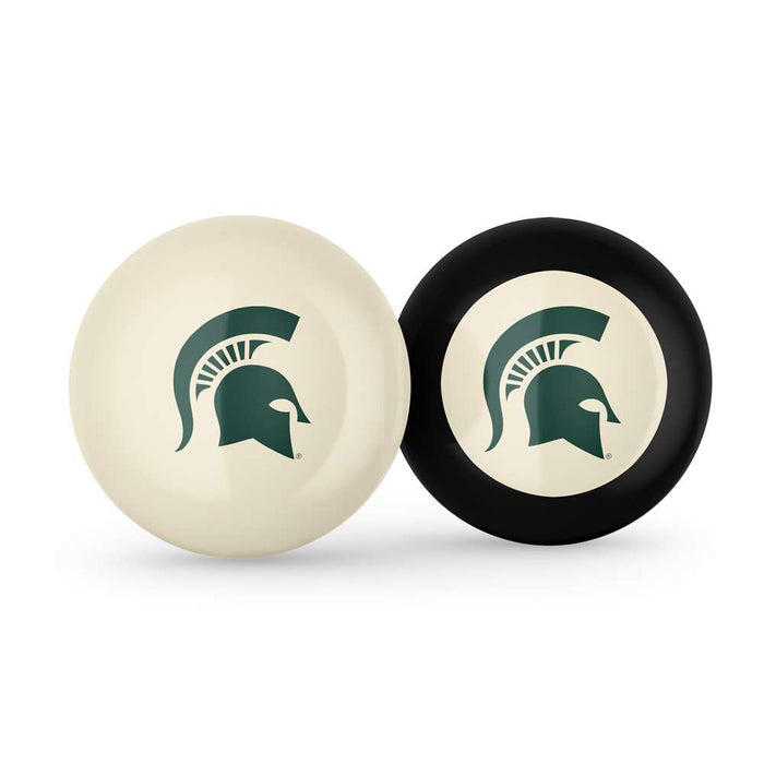 Michigan State Cue Ball & 8  Ball Combo