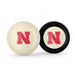 Nebraska Corn Huskers Cue Ball & 8  Ball Combo