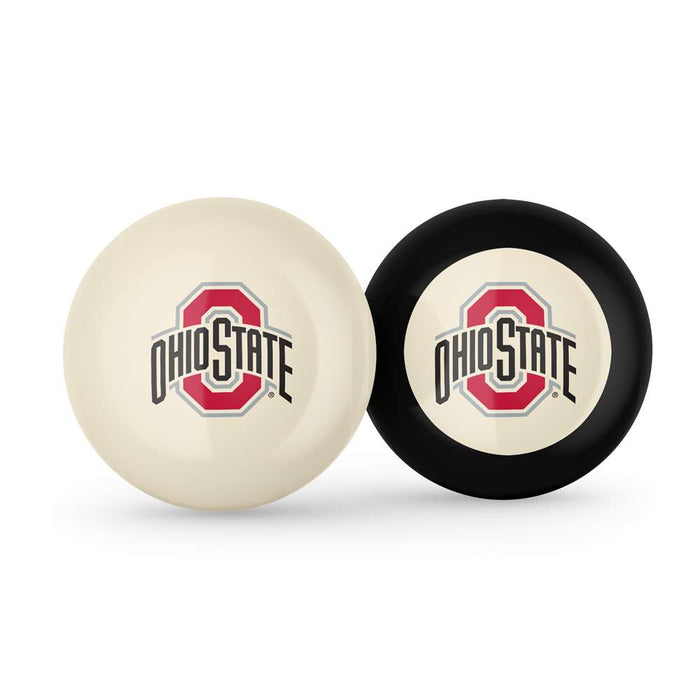 Ohio State Buckeyes Cue Ball & 8  Ball Combo