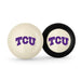 Texas Christian TCU Horned Frogs Cue Ball & 8  Ball Combo
