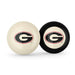 University of Georgia Cue Ball & 8  Ball Combo