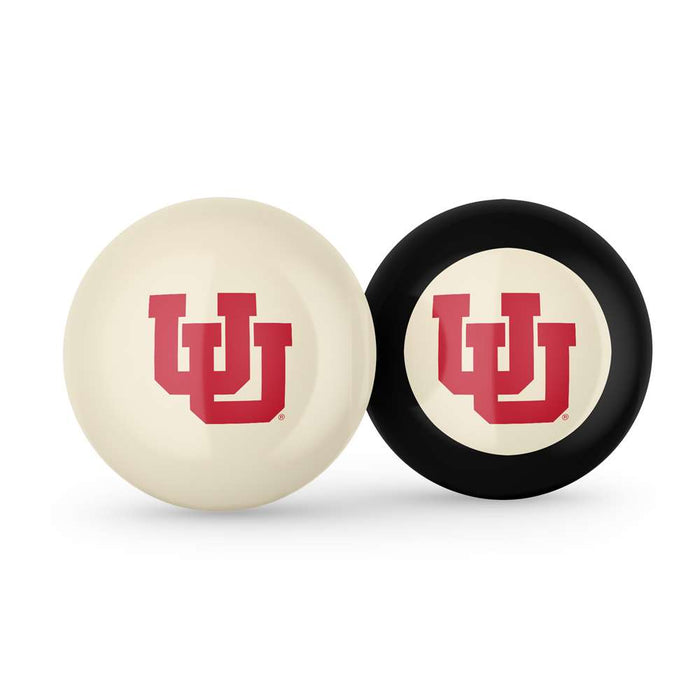 Utah Utes Cue Ball & 8  Ball Combo