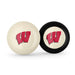 Wisconsin Badgers Cue Ball & 8  Ball Combo
