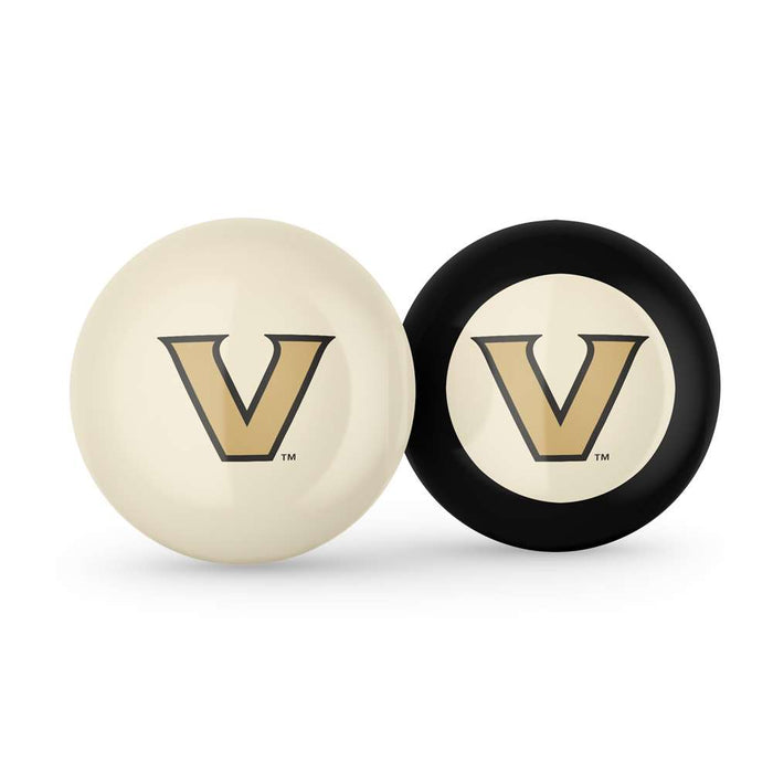 Vanderbilt Commodores Cue Ball & 8  Ball Combo