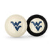 West Virginia Mountaineers Cue Ball & 8  Ball Combo