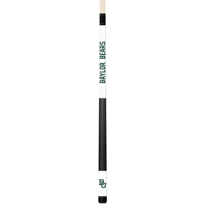 Baylor Bears White Laser Etched Cue