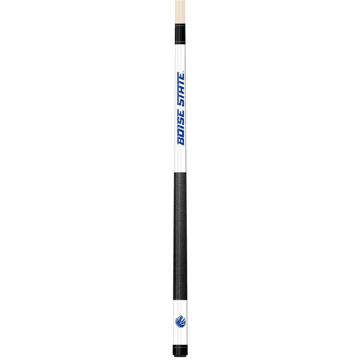 Boise State Broncos White Laser Etched Cue