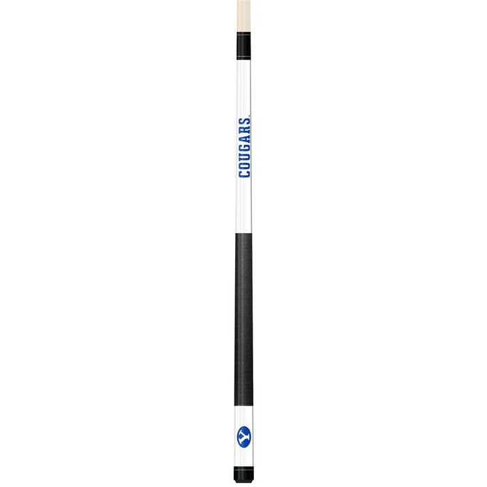 Brigham Young BYU Cougars White Laser Etched Cue